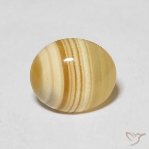 2.88ct Natural Multicolorido Ágata, oval, Opaco