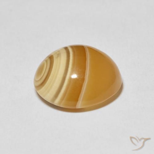 Ágata Multicolorido Natural 10.22ct, oval, Opaco