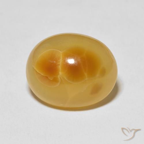 14.40ct Natural Multicolorido Ágata, oval, Opaco
