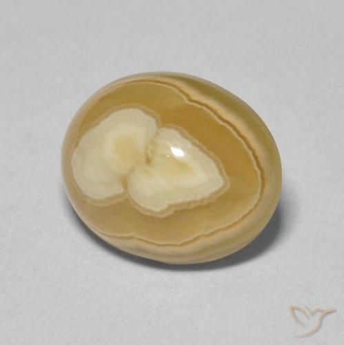 Ágata Multicolorido Natural 6.49ct, oval, Opaco