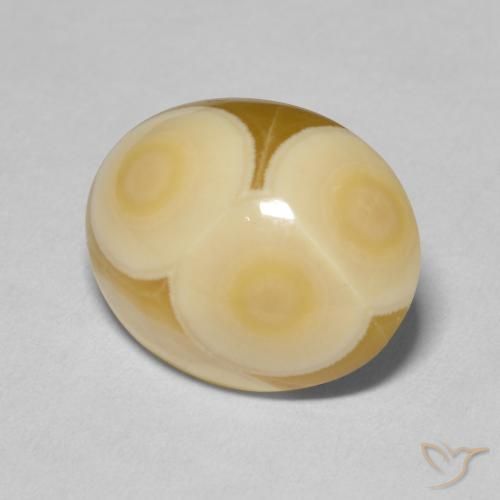 Ágata Multicolorido Natural 12.11ct, oval, Opaco