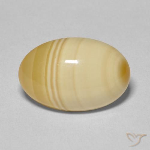 9.15ct Natural Multicolorido Ágata, oval, Opaco