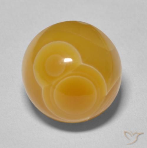 15.40ct Natural Multicolorido Ágata, Redondo, Opaco