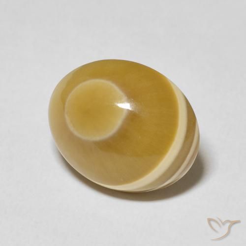 Ágata Multicolorido Natural 8.59ct, oval, Opaco