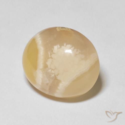 Ágata Multicolorido Natural 18.85ct, oval, Opaco