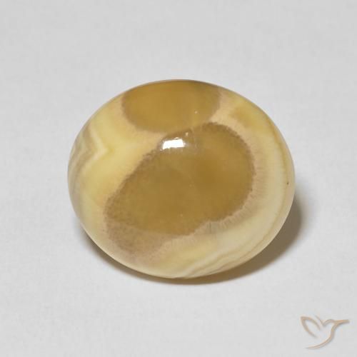 16.42ct Natural Multicolorido Ágata, oval, Opaco