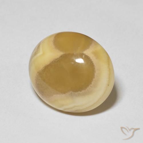 Ágata Multicolorido Natural 16.42ct, oval, Opaco