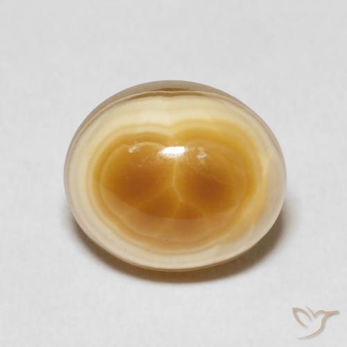 6.50ct Natural Multicolorido Ágata, oval, Opaco
