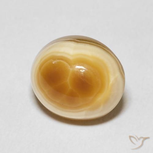 Ágata Multicolorido Natural 6.50ct, oval, Opaco