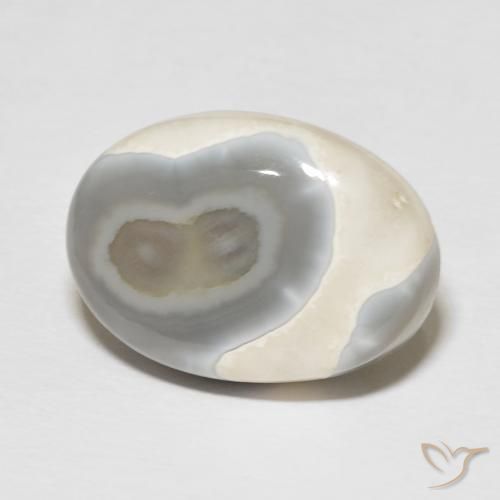 Ágata Multicolorido Natural 14.42ct, oval, Opaco
