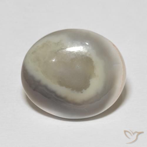 11.77ct Natural Multicolorido Ágata, oval, Opaco