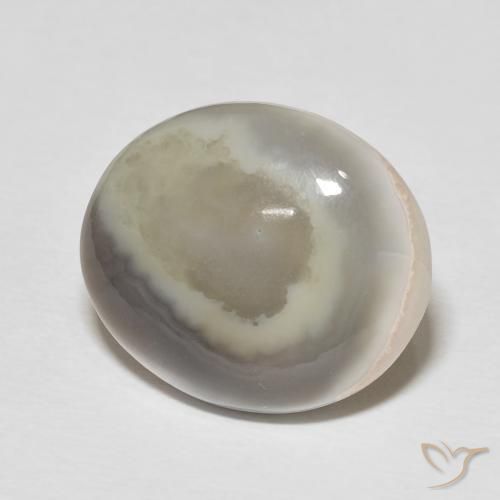 Ágata Multicolorido Natural 11.77ct, oval, Opaco