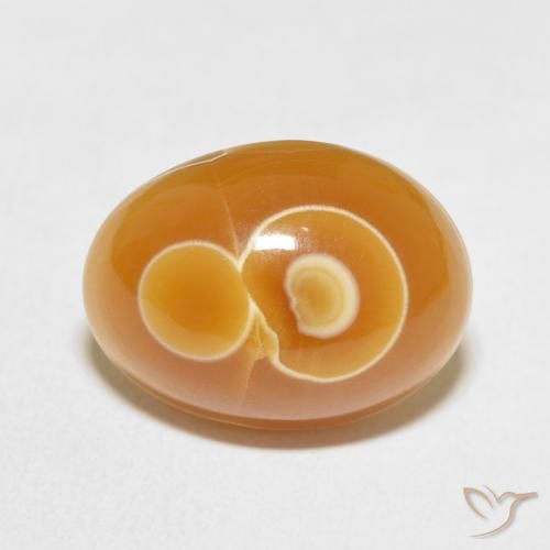 11.58ct Natural Multicolorido Ágata, oval, Opaco