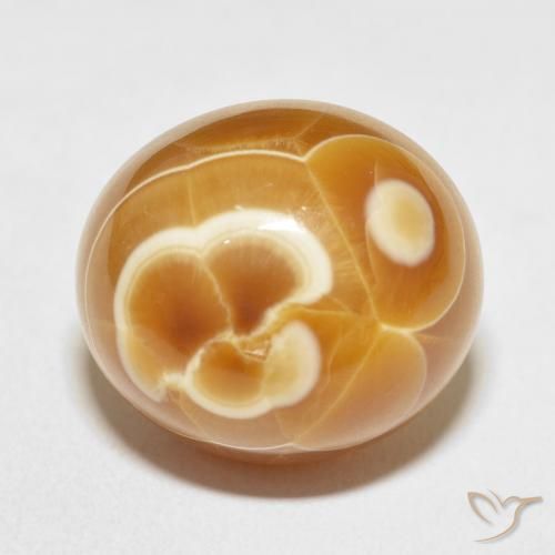 24.26ct Natural Multicolorido Ágata, oval, Opaco
