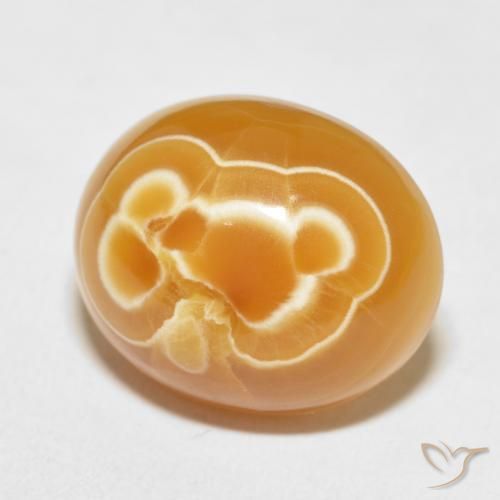 Ágata Multicolorido Natural 16.86ct, oval, Opaco