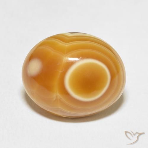 10.98ct Natural Multicolorido Ágata, oval, Opaco
