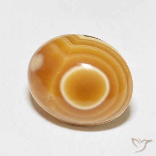 Ágata Multicolorido Natural 10.98ct, oval, Opaco