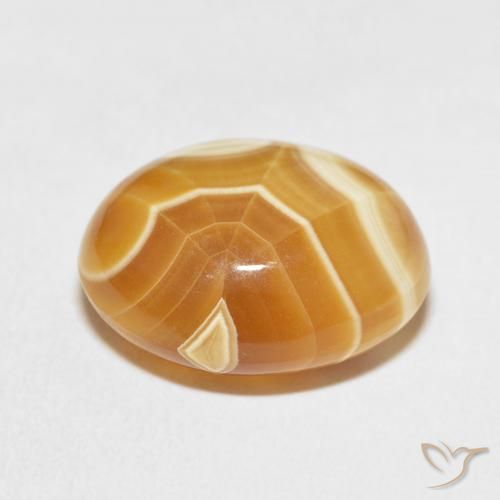 Ágata Multicolorido Natural 16.00ct, oval, Opaco