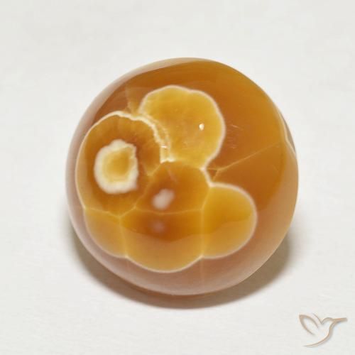 Ágata Multicolorido Natural 16.88ct, Redondo, Opaco