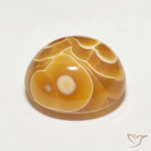 Ágata Multicolorido Natural 14.32ct, oval, Opaco