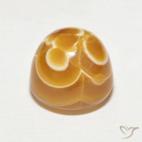 Ágata Multicolorido Natural 12.87ct, Redondo, Opaco