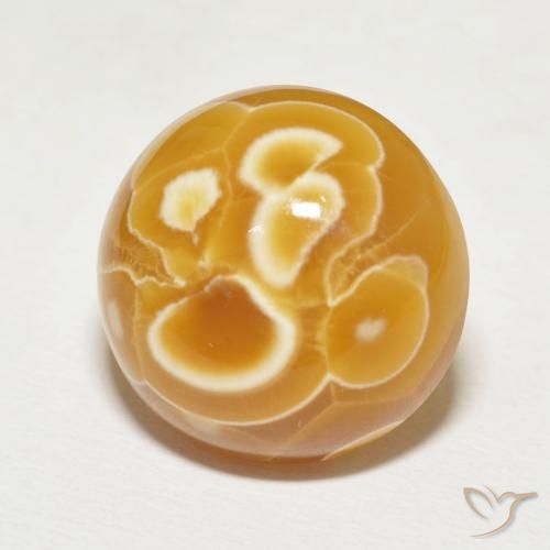 Ágata Multicolorido Natural 18.21ct, Redondo, Opaco