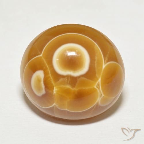 24.27ct Natural Multicolorido Ágata, Redondo, Opaco