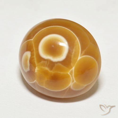 Ágata Multicolorido Natural 24.27ct, Redondo, Opaco