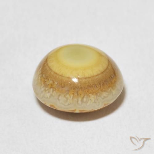 Ágata Multicolorido Natural 4.88ct, Redondo, Opaco