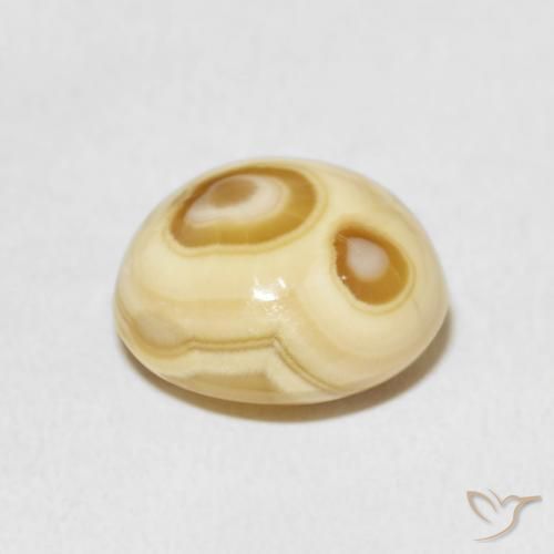 Ágata Multicolorido Natural 6.00ct, oval, Opaco