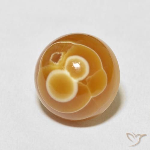 Ágata Multicolorido Natural 12.96ct, Redondo, Opaco