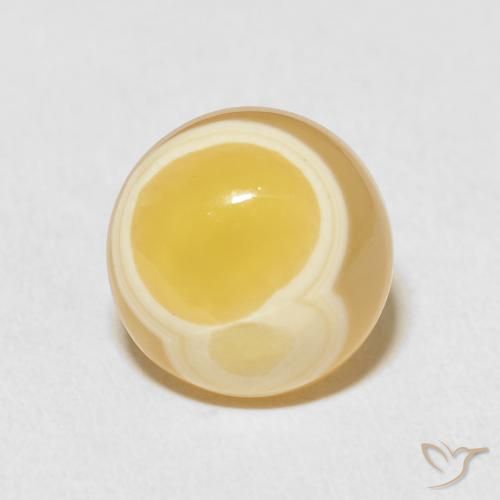 8.38ct Natural Multicolorido Ágata, Redondo, Opaco