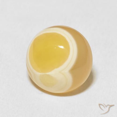 Ágata Multicolorido Natural 8.38ct, Redondo, Opaco