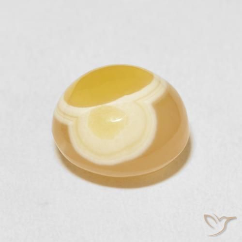 Ágata Multicolorido Natural 8.38ct, Redondo, Opaco