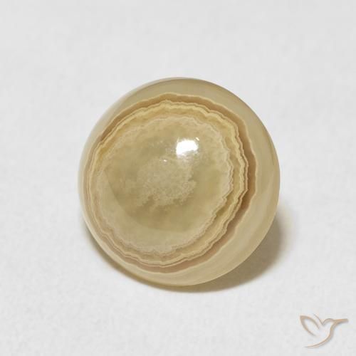 Ágata Multicolorido Natural 4.81ct, Redondo, Opaco