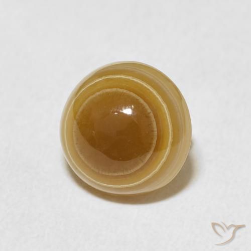Ágata Multicolorido Natural 3.80ct, Redondo, Opaco