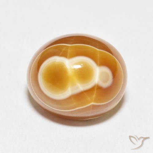 13.40ct Natural Multicolorido Ágata, oval, Opaco