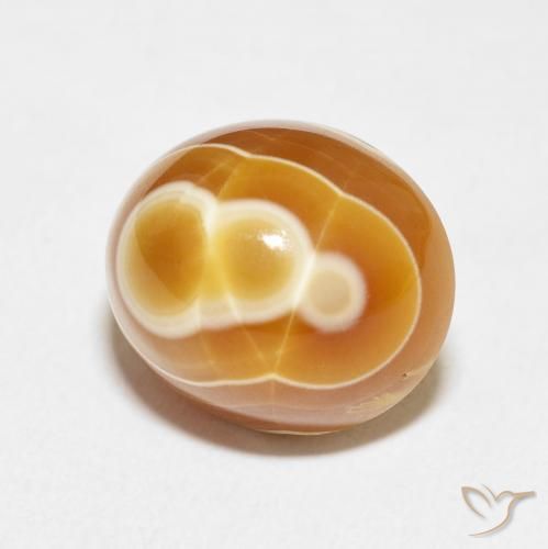Ágata Multicolorido Natural 13.40ct, oval, Opaco