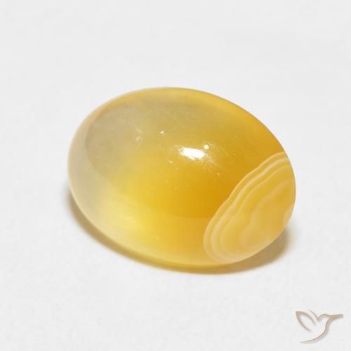Ágata Multicolorido Natural 6.64ct, oval, Translúcido