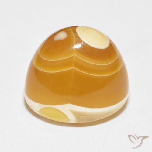 Ágata Multicolorido Natural 23.03ct, Chique, Opaco