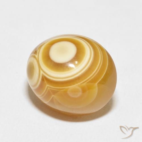 Ágata Multicolorido Natural 16.20ct, oval, Opaco