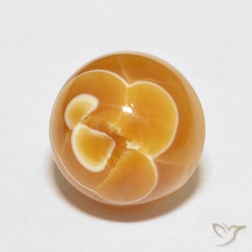 Ágata Multicolorido Natural 12.69ct, Redondo, Opaco