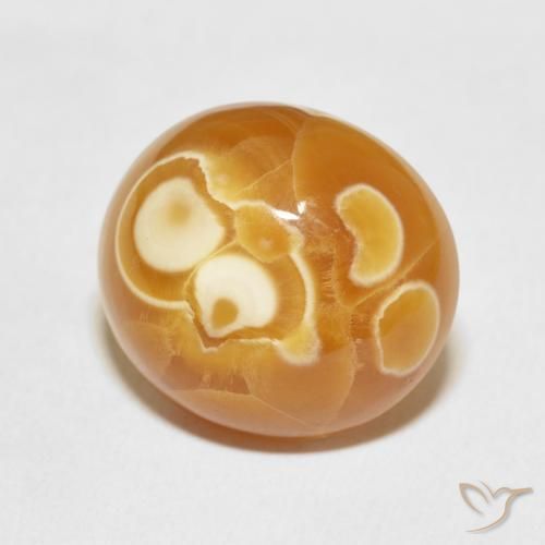 Ágata Multicolorido Natural 17.46ct, oval, Opaco