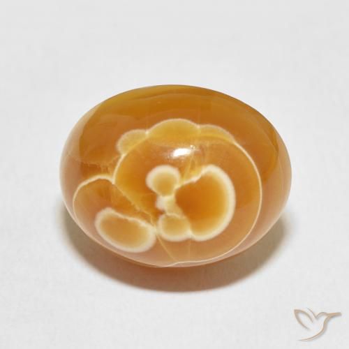 17.47ct Natural Multicolorido Ágata, oval, Opaco