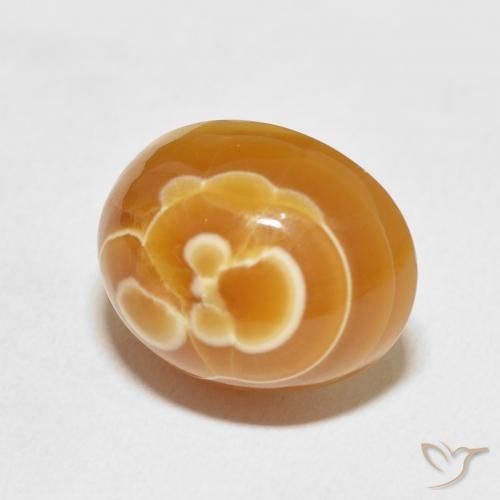 Ágata Multicolorido Natural 17.47ct, oval, Opaco