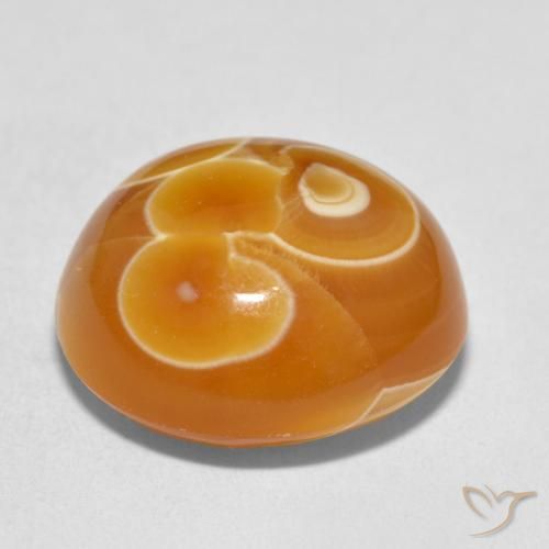 Ágata Multicolorido Natural 15.88ct, oval, Opaco