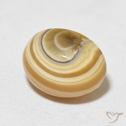 Ágata Multicolorido Natural 8.72ct, oval, Opaco