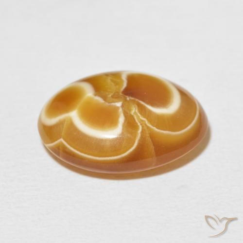 Ágata Multicolorido Natural 11.32ct, oval, Opaco