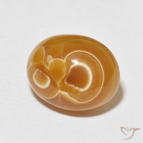 Ágata Multicolorido Natural 14.54ct, oval, Opaco