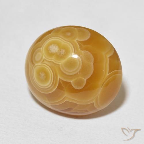 Ágata Multicolorido Natural 18.54ct, oval, Opaco